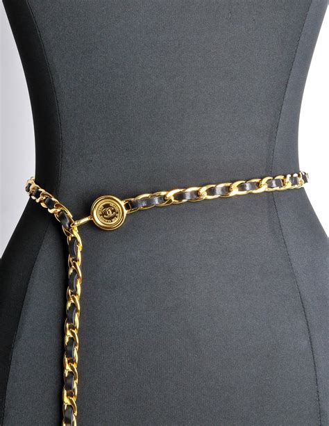 chanel ladies belt|chanel vintage belt.